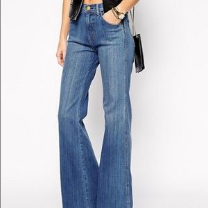 Current/Elliot The Girl Crush Flare Leg Jeans